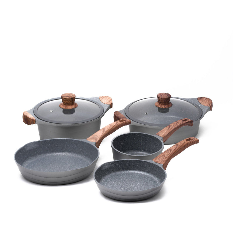 Wood Stone Cookware Set