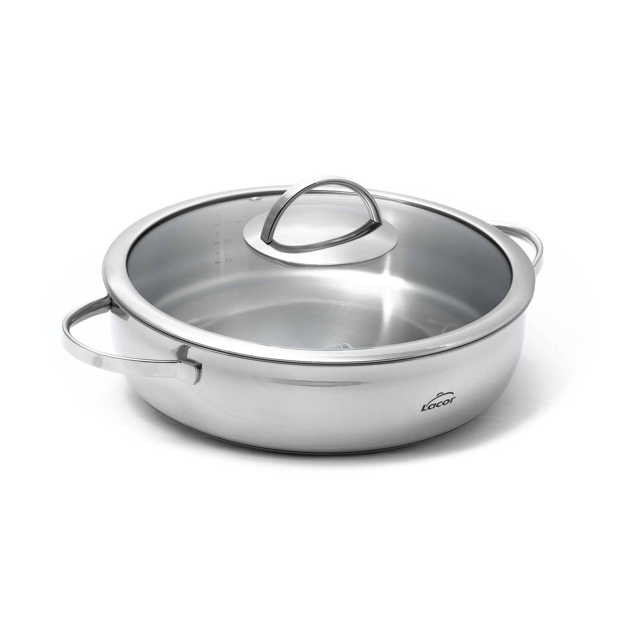 Made In Cookware - 10 Quart Stainless Steel Rondeau Pot w/ Lid 