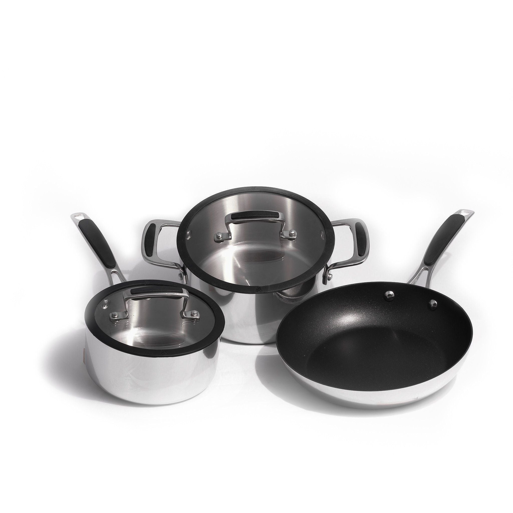 Deep stock pot Ø 36cm with lid - induction stainless steel 18/10 - Chef  Classic - Lacor