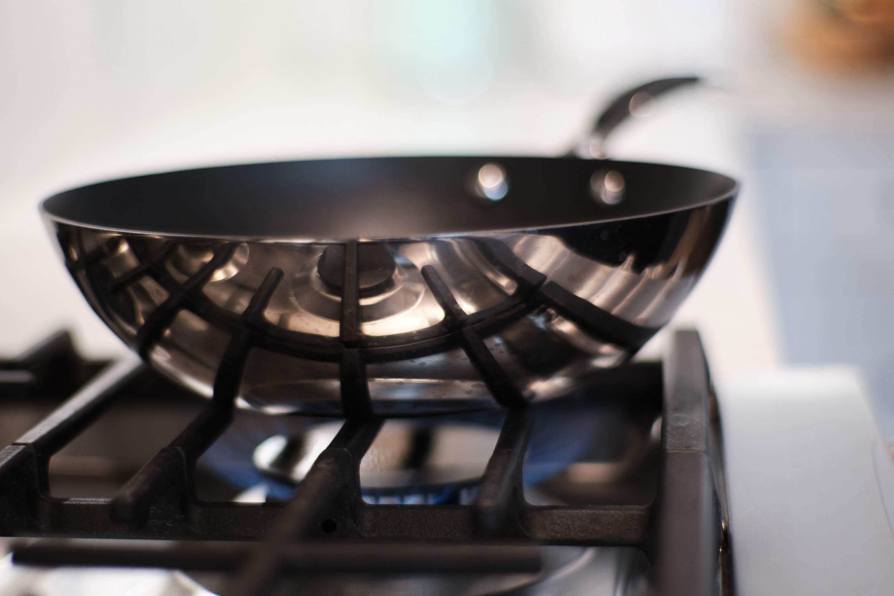  LACOR Sartén de acero de hierro, talla única, 11.0 in, color  plateado : Hogar y Cocina